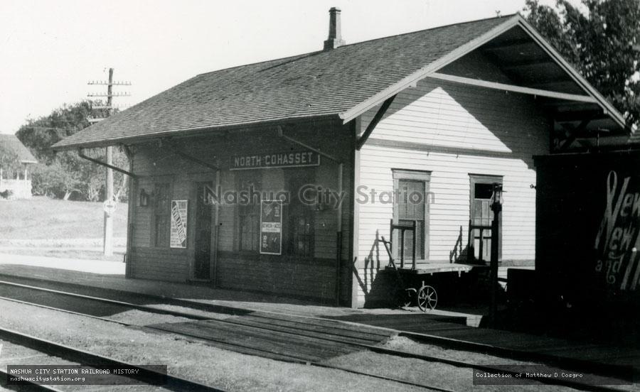 Postcard: North Cohasset, Massachusetts Station